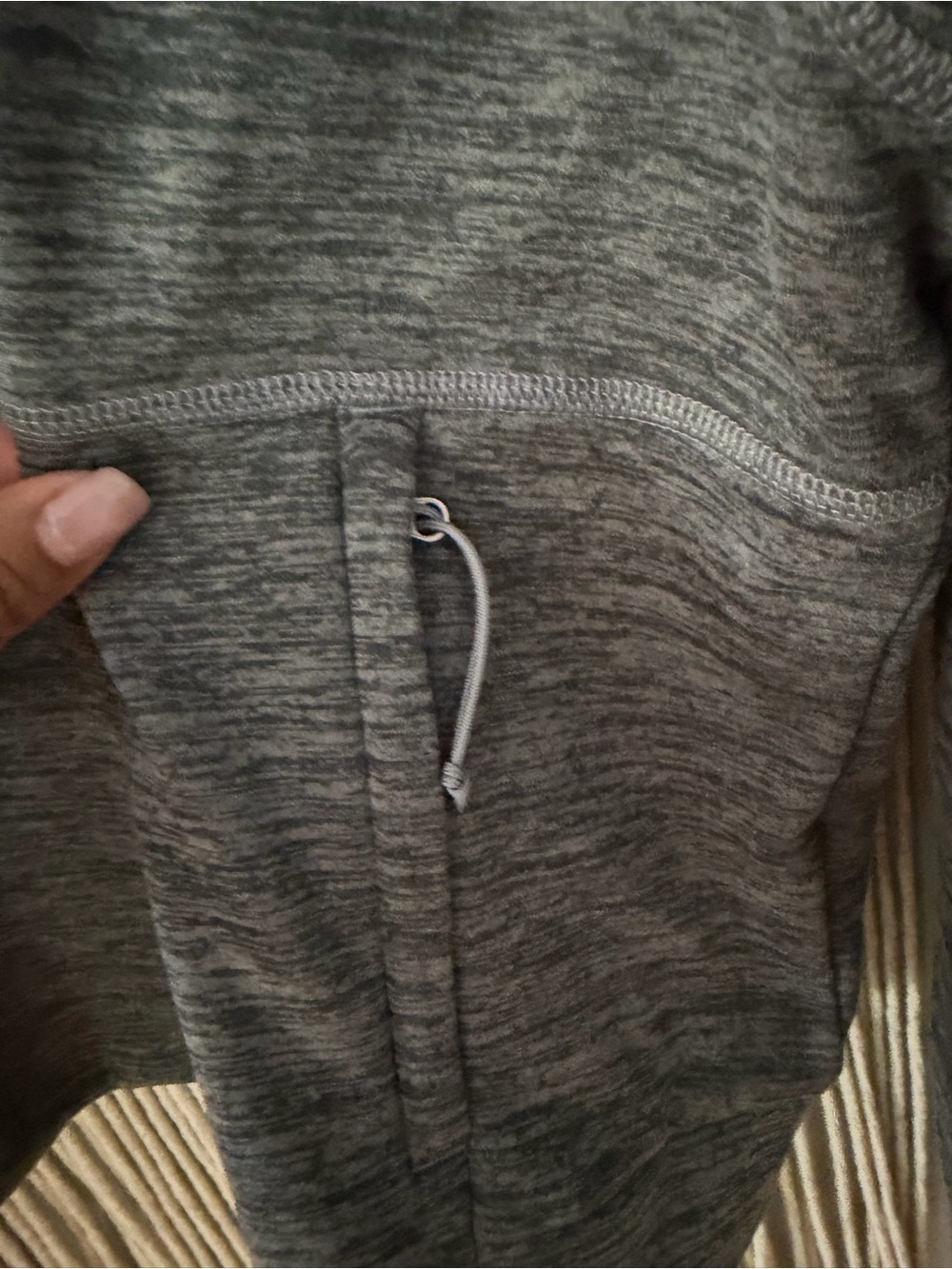 The North Face Women's Gray Pullover Hoodie with Kangaroo Pocket - Picture 6 of 11